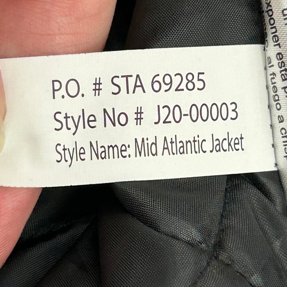 Snap On Mid Atlantic Jacket Men's 3XL Gray Black Hooded Full Zip Mechanic NWOT - Picture 5 of 14